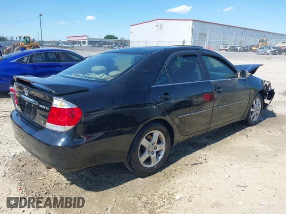 2005 Toyota Camry LE with VIN 4T1BF30K35U094350, listed as a IAAI auction lot 41895832 with 217,472 mi miles and . Bid and sale history available at DreamBid. Image 4.