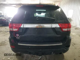 2013 Jeep Grand Cherokee Overland with VIN 1C4RJFCGXDC606880, listed as a Copart auction lot 46447375 with 108,075 mi miles and Clean Title. Bid and sale history available at carsss.com. Image 6.