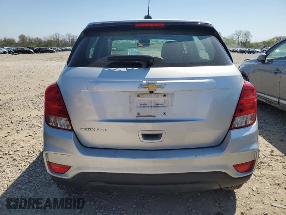 2017 Chevrolet Trax LS with VIN KL7CJNSB3HB184840, listed as a Copart auction lot 54049475 with 147,865 mi miles and Salvage Title. Bid and sale history available at carsss.com. Image 6.