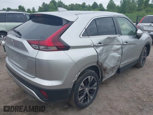 2022 Mitsubishi Eclipse Cross SE with VIN JA4ATWAA9NZ004499, listed as a IAAI auction lot 42595361 with 64,437 mi miles and . Bid and sale history available at DreamBid. Image 4.
