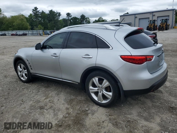 2011 Infiniti FX with VIN JN8AS1MW0BM732874, listed as a Copart auction lot 58298845 with 103,502 mi miles and Clean title. Bid and sale history available at DreamBid. Image 2.
