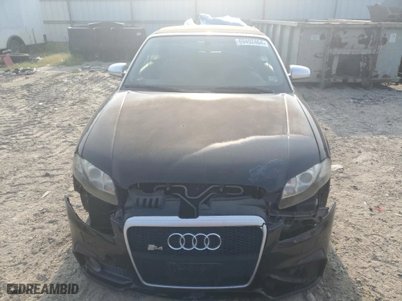2007 Audi S4 with VIN WUARL48H27K901212, listed as a Copart auction lot 69492464 with 0 mi miles and Clean Title. Bid and sale history available at carsss.com. Image 5.