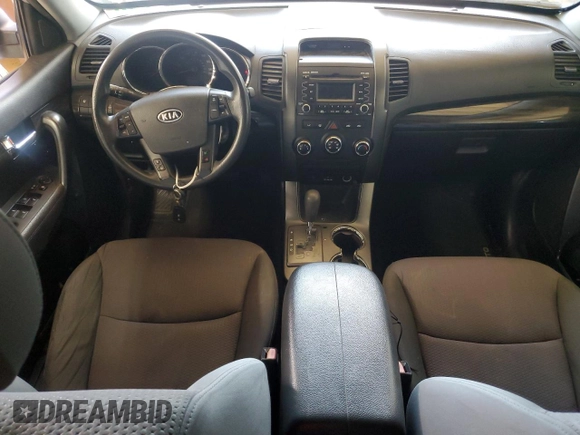 2012 Kia Sorento LX with VIN 5XYKT3A16CG192273, listed as a Copart auction lot 49690735 with Not Provided miles and Salvage Title. Bid and sale history available at DreamBid. Image 8.