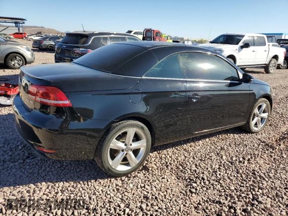2012 Volkswagen Eos Lux with VIN WVWFW7AH7CV019982, listed as a Copart auction lot 86004064 with 130,463 mi miles and Clean Title. Bid and sale history available at DreamBid. Image 3.
