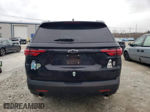 2022 Chevrolet Traverse LS with VIN 1GNEVFKW7NJ179495, listed as a Copart auction lot 85526564 with 68,285 mi miles and Salvage Title. Bid and sale history available at carsss.com. Image 6.