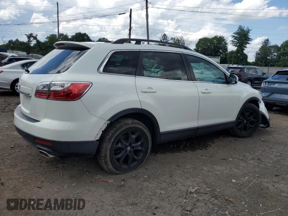 2012 Mazda CX-9 Touring with VIN JM3TB3CV2C0338611, listed as a Copart auction lot 61193625 with 115,817 mi miles and Salvage title. Bid and sale history available at DreamBid. Image 3.