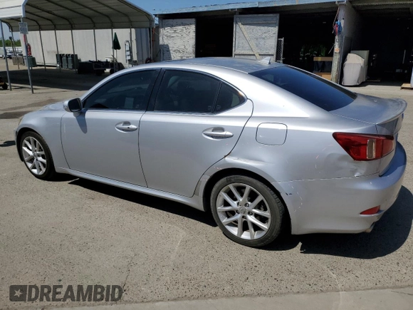 2011 Lexus IS 250 with VIN JTHBF5C29B5147276, listed as a Copart auction lot 58502145 with 172,533 mi miles and Salvage title. Bid and sale history available at DreamBid. Image 2.
