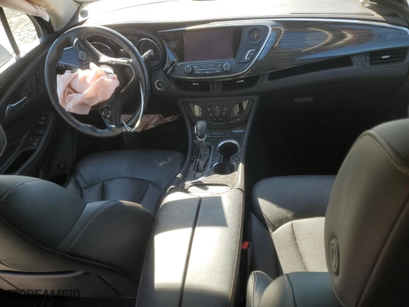 2017 Buick Envision Essence with VIN LRBFXBSA3HD128632, listed as a Copart auction lot 45983655 with 0 mi miles and Salvage Title. Bid and sale history available at carsss.com. Image 8.