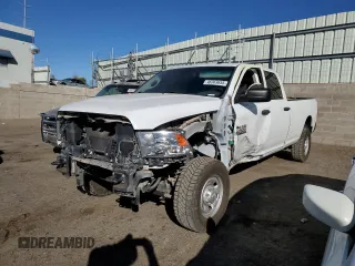 2016 Ram 2500 Tradesman with VIN 3C6TR5HT8GG346955, listed as a Copart auction lot 46363655 with 51,656 mi miles and Salvage title. Bid and sale history available at DreamBid. Image 1.
