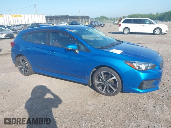 2020 Subaru Impreza Special Sports with VIN 4S3GTAM69L3719891, listed as a IAAI auction lot 42573525 with 148,704 mi miles and . Bid and sale history available at DreamBid. Image 1.