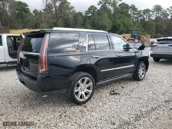 2019 Cadillac Escalade Premium Luxury with VIN 1GYS4CKJ6KR109737, listed as a Copart auction lot 78483464 with 0 mi miles and Salvage Title. Bid and sale history available at carsss.com. Image 3.