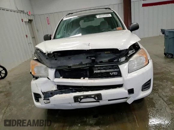 2010 Toyota RAV4 with VIN 2T3BK4DV3AW026041, listed as a Copart auction lot 49443395 with 248,940 mi miles and Salvage Title. Bid and sale history available at carsss.com. Image 12.