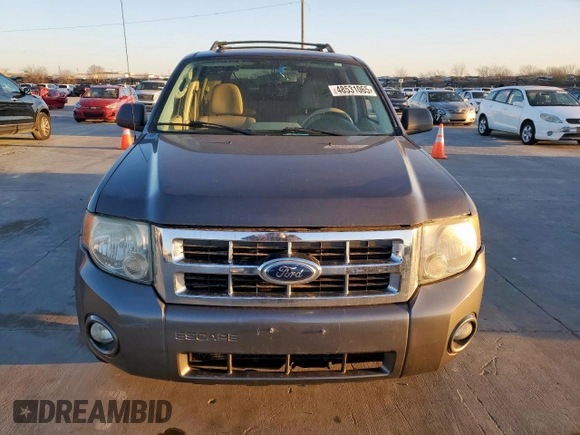 2011 Ford Escape XLT with VIN 1FMCU0D75BKC22917, listed as a Copart auction lot 48531065 with 198,854 mi miles and Salvage Title. Bid and sale history available at carsss.com. Image 5.