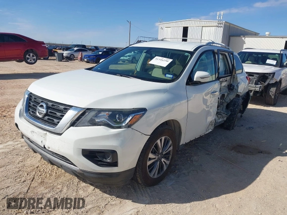 2017 Nissan Pathfinder Platinum with VIN 5N1DR2MM7HC673860, listed as a IAAI auction lot 41316250 with 124,117 mi miles and . Bid and sale history available at DreamBid. Image 19.