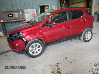 2021 Ford EcoSport SE with VIN MAJ3S2GE0MC400770, listed as a Copart auction lot 64567375 with 35,208 mi miles and Clean title. Bid and sale history available at DreamBid. Image 1.