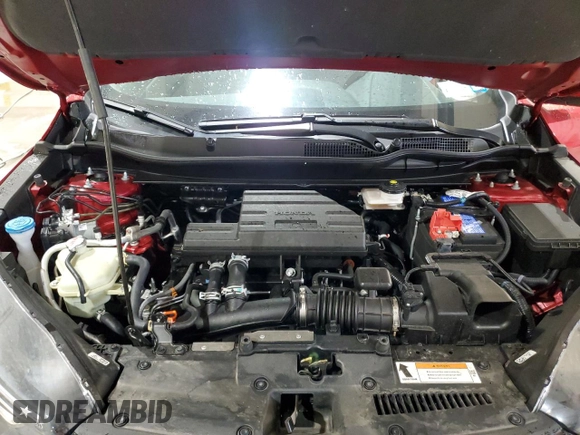 2022 Honda CR-V EX z VIN 2HKRW2H55NH639731, wystawiony jako Copart lot #57587305 z przebiegiem Nie podano mil oraz Szkoda całkowita • Salvage title. Historia ofert i sprzedaży dostępna na DreamBid. Obrazek 12.