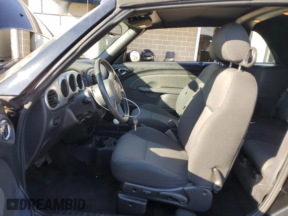 2005 Chrysler PT Cruiser Touring with VIN 3C3EY55E85T301789, listed as a Copart auction lot 75744174 with 53,658 mi miles and Salvage Title. Bid and sale history available at DreamBid. Image 7.