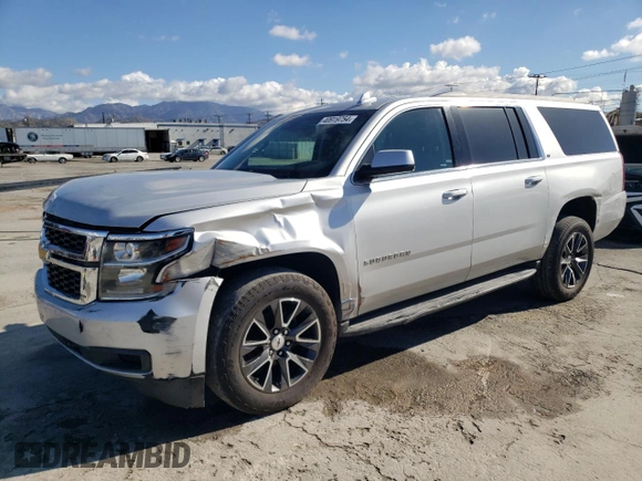 2019 Chevrolet Suburban LT with VIN 1GNSCHKC6KR177387, listed as a Copart auction lot 40919754 with 46,100 mi miles and . Bid and sale history available at DreamBid. Image 1.