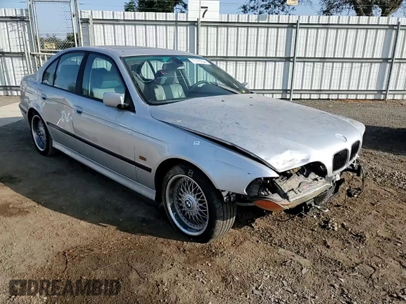 2000 BMW 5 Series 528iA with VIN WBADM6345YGU29738, listed as a Copart auction lot 75176334 with 160,821 mi miles and Salvage Title. Bid and sale history available at carsss.com. Image 11.