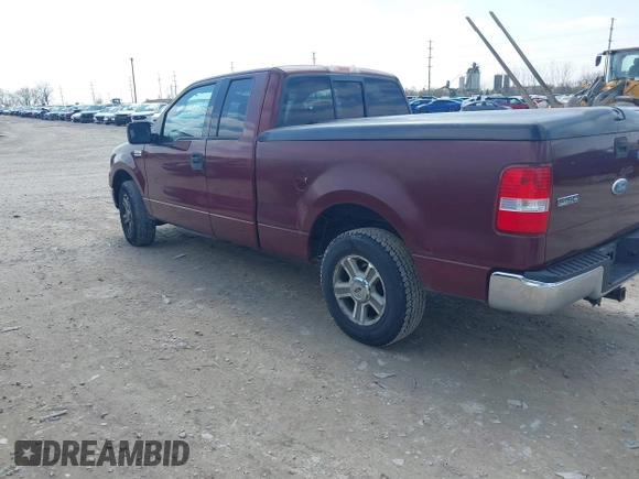 2004 Ford F-150 STX with VIN 1FTRX12W34NB80500, listed as a IAAI auction lot 41937992 with 143,263 mi miles. Bid and sale history available at carsss.com. Image 3.