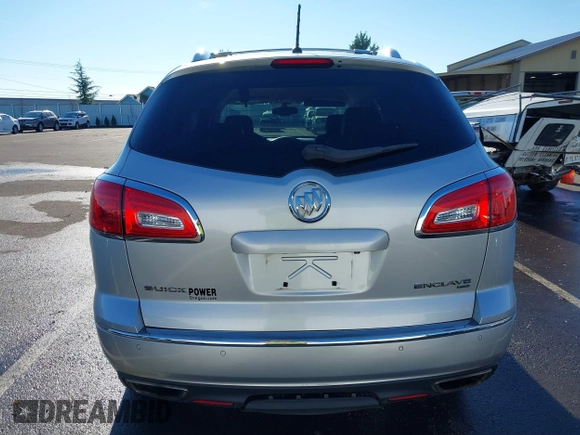 2015 Buick Enclave Leather with VIN 5GAKVBKD5FJ153659, listed as a IAAI auction lot 41295215 with 208,446 mi miles and . Bid and sale history available at carsss.com. Image 16.