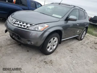 2006 Nissan Murano S with VIN JN8AZ08T16W401298, listed as a Copart auction lot 75634574 with 36,606 mi miles and Salvage Title. Bid and sale history available at carsss.com. Image 1.