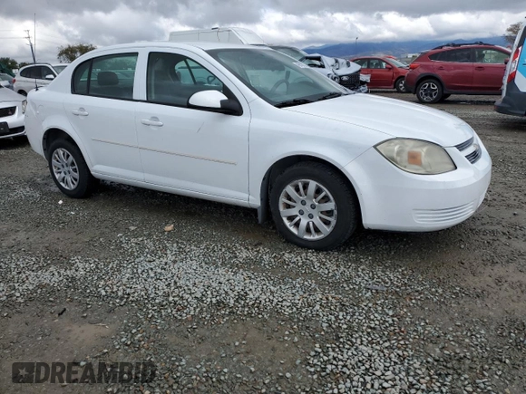 2010 Chevrolet Cobalt 1LT with VIN 1G1AD5F52A7163307, listed as a Copart auction lot 48819625 with 85,383 mi miles and Salvage Title. Bid and sale history available at DreamBid. Image 4.