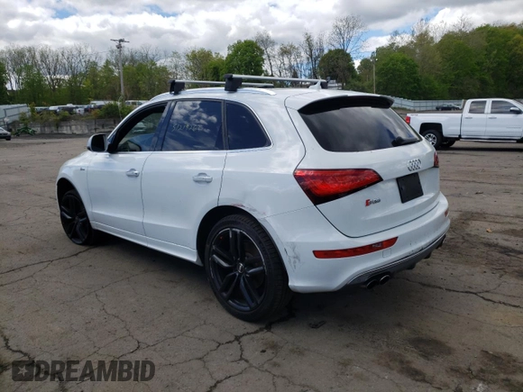 2015 Audi SQ5 Premium Plus with VIN WA1CGAFP7FA081935, listed as a Copart auction lot 51219263 with 107,134 mi miles. Bid and sale history available at carsss.com. Image 2.