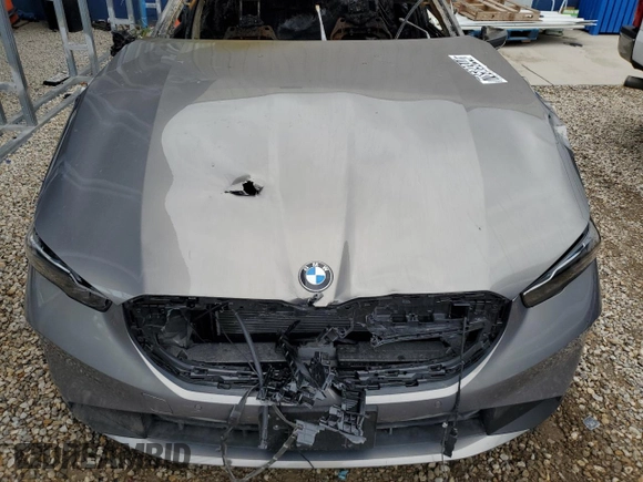 2024 BMW 5 Series 530i xDrive with VIN WBA53FJ04RCS72056, listed as a Copart auction lot 78509344 with 0 mi miles and Salvage Title. Bid and sale history available at carsss.com. Image 11.