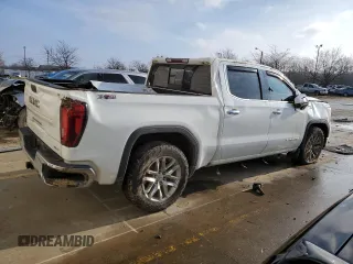 2021 GMC Sierra 1500 SLT z VIN 3GTU9DED6MG221615, wystawiony jako Copart lot #86548844 z przebiegiem Nie podano mil oraz Szkoda całkowita • Salvage title. Historia ofert i sprzedaży dostępna na DreamBid. Obrazek 3.
