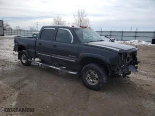 2003 Chevrolet Silverado 2500HD LS with VIN 1GCHK23UX3F183688, listed as a Copart auction lot 48011735 with 192,084 mi miles and Clean Title. Bid and sale history available at carsss.com. Image 4.