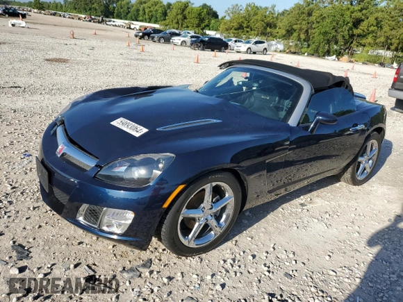2008 Saturn Sky Red Line z VIN 1G8MG35XX8Y100974, wystawiony jako Copart lot #59893064 z przebiegiem 59 133 mil mil oraz Szkody całkowita. Historia ofert i sprzedaży dostępna na DreamBid. Obrazek 1.