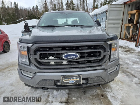 2022 Ford F-150 XL with VIN 1FTFW1E59NFB88380, listed as a Copart auction lot 46898615 with 41,802 mi miles and Salvage Title. Bid and sale history available at carsss.com. Image 5.