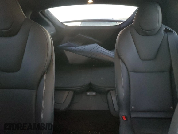 2022 Tesla Model X Plaid with VIN 7SAXCBE67NF356567, listed as a Copart auction lot 43243895 with 24,381 mi miles and Salvage Title. Bid and sale history available at DreamBid. Image 10.