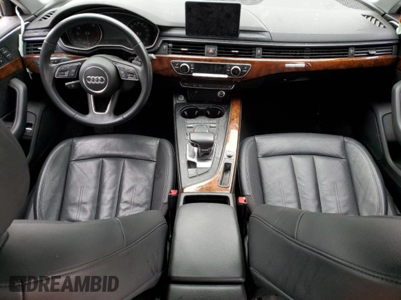 2019 Audi A4 Premium with VIN WAUDNAF45KA007040, listed as a Copart auction lot 49280075 with 32,231 mi miles and Salvage title. Bid and sale history available at DreamBid. Image 8.