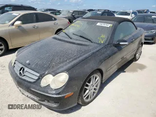 2008 Mercedes-Benz CLK 350 with VIN WDBTK56F28F251092, listed as a Copart auction lot 75079744 with Not Provided miles and Salvage Title. Bid and sale history available at DreamBid. Image 1.