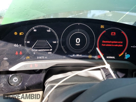 2020 Porsche Taycan Turbo with VIN WP0AC2Y10LSA72168, listed as a Copart auction lot 48013535 with 31,872 mi miles and Salvage title. Bid and sale history available at DreamBid. Image 9.