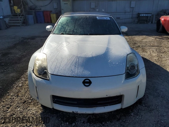 2008 Nissan 350Z Enthusiast with VIN JN1BZ36A28M850462, listed as a Copart auction lot 80066754 with 190,081 mi miles and Clean Title. Bid and sale history available at DreamBid. Image 5.