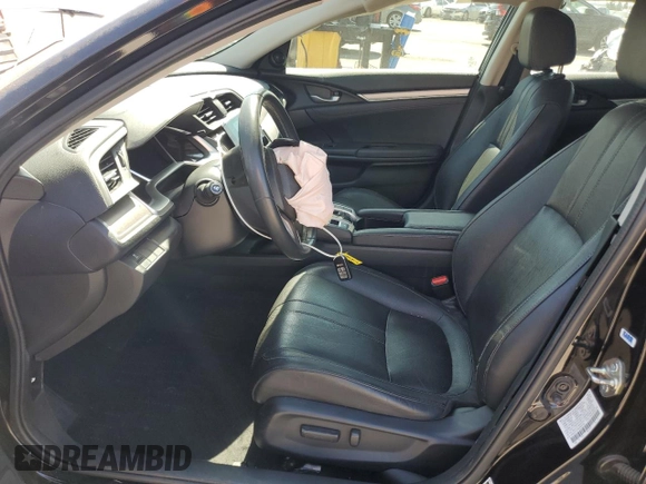 2016 Honda Civic Sedan EX-L with VIN 2HGFC1F74GH649190, listed as a Copart auction lot 50448425 with 73,667 mi miles and Salvage Title. Bid and sale history available at carsss.com. Image 7.
