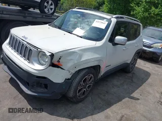 2016 Jeep Renegade Limited with VIN ZACCJADT7GPC85093, listed as a IAAI auction lot 42075841 with 108,882 mi miles and . Bid and sale history available at DreamBid. Image 18.
