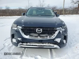 2025 Mazda CX-90 S Premium Plus Package z VIN JM3KKEHC6S1193581, wystawiony jako Copart lot #86355484 z przebiegiem 4 455 mil mil oraz Szkoda całkowita • Salvage title. Historia ofert i sprzedaży dostępna na DreamBid. Obrazek 5.