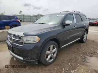 2013 Dodge Durango Citadel with VIN 1C4SDHET9DC562563, listed as a Copart auction lot 51685565 with 208,499 mi miles and Clean Title. Bid and sale history available at carsss.com. Image 1.