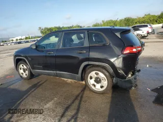 2015 Jeep Cherokee Sport with VIN 1C4PJLAB0FW616803, listed as a Copart auction lot 51414405 with 126,964 mi miles and Salvage Title. Bid and sale history available at carsss.com. Image 2.