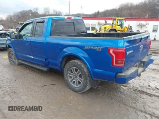 2015 Ford F-150 XLT with VIN 1FTFX1EF7FFA69069, listed as a IAAI auction lot 41660564 with 98,300 mi miles. Bid and sale history available at carsss.com. Image 3.