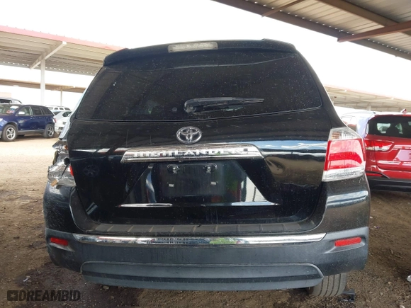 2013 Toyota Highlander with VIN 5TDZK3EH5DS122406, listed as a IAAI auction lot 41712911 with 1 mi miles. Bid and sale history available at carsss.com. Image 15.
