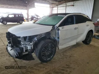 2023 Lexus RX with VIN 2T2BCMEA7PC001425, listed as a Copart auction lot 49828695 with 26,485 mi miles and Salvage Title. Bid and sale history available at carsss.com. Image 1.