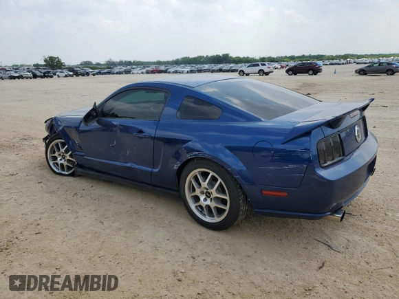 2008 Ford Mustang Deluxe with VIN 1ZVHT80N685113662, listed as a Copart auction lot 51809855 with 64,297 mi miles and Salvage Title. Bid and sale history available at carsss.com. Image 2.