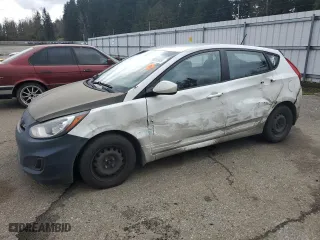 2013 Hyundai Accent GL with VIN KMHCT5AEXDU108535, listed as a Copart auction lot 48923565 with 176,246 mi miles and Salvage Title. Bid and sale history available at carsss.com. Image 1.