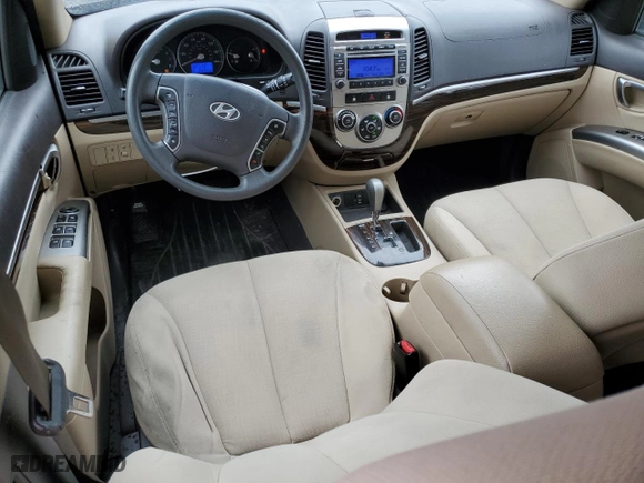 2011 Hyundai Santa Fe GLS with VIN 5XYZGDAB4BG068843, listed as a Copart auction lot 50890095 with 168,364 mi miles and Salvage Title. Bid and sale history available at carsss.com. Image 8.