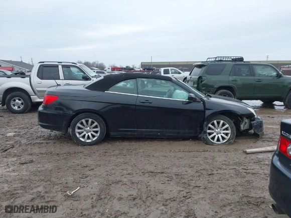 2010 Chrysler Sebring Touring with VIN 1C3BC5ED9AN138508, listed as a IAAI auction lot 41711330 with 93,877 mi miles. Bid and sale history available at carsss.com. Image 13.
